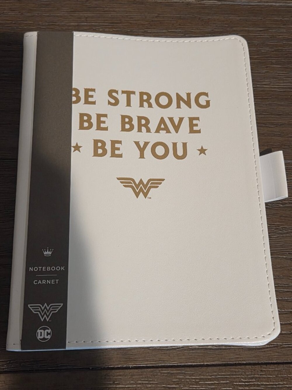 Wonder Woman "Be Strong Be Brave Be You" Journal Notebook